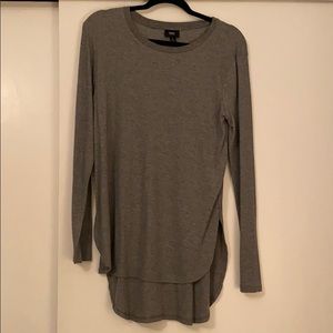 Long cut grey shirt-never worn